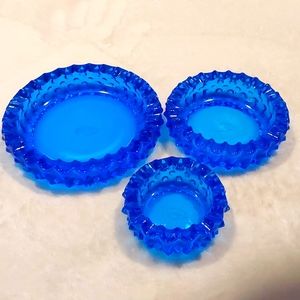 Fenton Ashtray (set of 3)